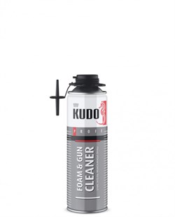 Очиститель KUDO монтажной пены 650мл (12шт) - фото 10012