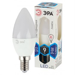 Лампа светодиодная  ЭРА LED smd B35- 9w-840-E14 4000К - фото 11890