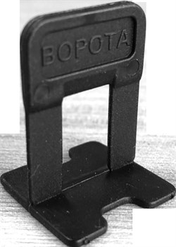 Зажим  Ворота  1,4 мм, черный (100 шт) СВП - фото 18829