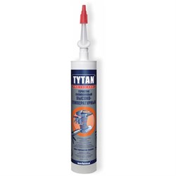 Герметик TYTAN высокотемп. силиконовый красный картридж 280 мл (двигатель, КПП, вентиляция)   (12шт)