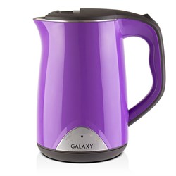 Чайник с двойными стенками GALAXY GL0301 (фиолетовый) - фото 19945
