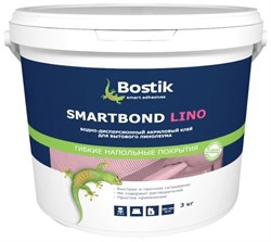 Клей для бытового линолеума Bostik Smartbond Lino 3 кг - фото 20152