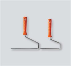 Бюгель для валика 180мм, d-8мм НАМЕРЕНИЕ пластиковая ручка, оранжевый( 40шт/уп) - фото 21693