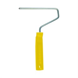 Бюгель для валика 180мм, d-8мм БИБЕР  пластиковая ручка ,желтый (40шт/уп) - фото 21855