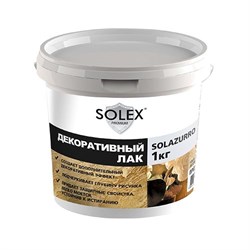 Состав лессирующий SOLEX Solazurro серебро 1кг (уп12) - фото 24316