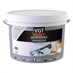 Шпатлевка финишная VGT Premium, 3,6кг (4шт) - фото 24422