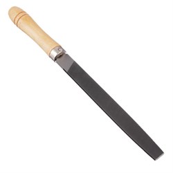 Напильник 150мм ЕРМАК с деревянной ручкой плоский - фото 30729