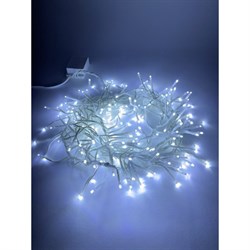 Гирлянда ENIN - WC ЭРА  LED Мишура 3,9 м белый провод, холодный свет, 220V