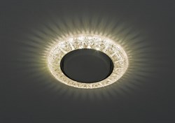 Светильник DK LD22 CHP/WH ЭРА декор со светодиодной подсветкой Gx53 шампань - фото 32477