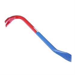Гвоздодер 447гр 300 мм РОКОТ с сине-красной ручкой(10шт/уп) - фото 34614