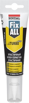 Клей-герметик SOUDAL Fix ALL TURBO белый 125 мл (12шт/уп) - фото 35341