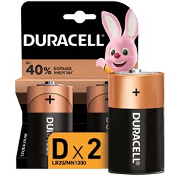Duracell LR20-2BL NEW(2шт/уп) - фото 35537