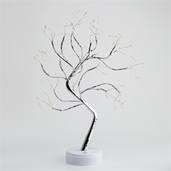 Светодиодная новогодняя фигура ЭРА ЕGNID - 36MC Дерево с самоцветами 36 microLED - фото 36017