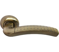 Ручка дверная Rucetti  RAP 7 АВ,цвет-античная бронза - фото 36049