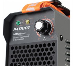 Сварочный аппарат инверторный PATRIOT WM 181 Smart MMA с подарком Маска 301D