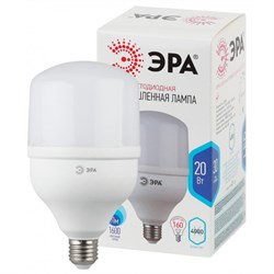 Лампа светодиодная  ЭРА LED smd POWER- 20w-4000-E27 (40шт/уп) - фото 38590