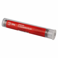PL-PR01 ЭРА Припой для пайки с канифолью 16-17 гр. 1.0 мм (SN60 PB40 FLUX 2.2%) - фото 38756
