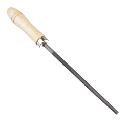 Напильник 150мм ЕРМАК с деревянной ручкой круглый - фото 41100