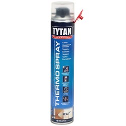 Клей-пена TYTAN PROFESSIONAL THERMOSPRAY теплоизоляция напыляемая 870 мл (12шт) - фото 42038