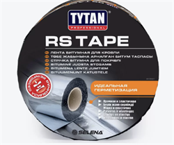 Лента битумная TYTAN Professional RS TAPE  для кровли 15см x 10м антрацит - фото 42215