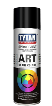 Краска аэрозольная термостойкаяTYTAN Professional Art of the colour  черная 400 мл - фото 42664