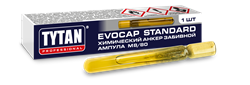 Химический анкер  TYTAN  ампула EVOCAP STANDARD M8/80 забивной (в блистере) 10шт - фото 42839