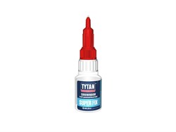 Клей цианакрилатный Tytan Professional Super Fix 20 гр (36шт/уп) - фото 43181