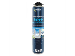 Пена профессиональная BOSTIK Standart 65+, All Seasons всесезонная(-12) 850мл (12шт) - фото 43747