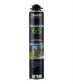 Пена профессиональная BOSTIK Standart 65, летняя (+5) 800мл (12шт) - фото 43760