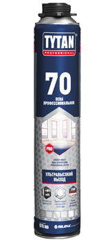 Пена профессиональная TYTAN Professional 70,летняя (+5) 870 мл (12шт) - фото 44028