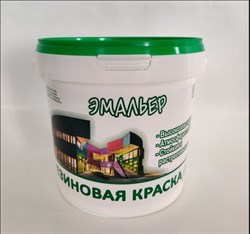 Краска резиновая  ЭМАЛЬЕР   1,2 кг ведро (уп 12) - фото 44425