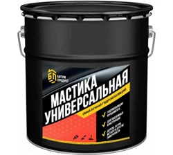 Мастика Битумно-изоляционная БИТУМ ПРОДУКТ 15кг ведро (мятая банка) СПЕЦЦЕНА - фото 45020