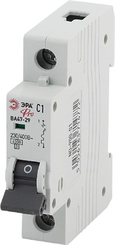 Авт.выкл. ЭРА 1P 10A кривая C VA63-1P10C4.5 ВА47-63