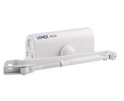 Доводчик дверной НОРА-М LONEX 310 морозостойкий-белый(от 15до 60кг)