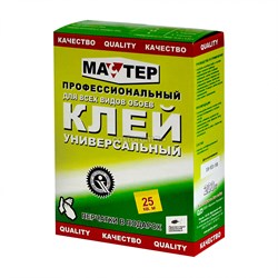 Клей обойный  Мастер  универсальный 200г (36шт/уп)