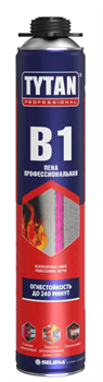 Пена профессиональная огнестойкая TYTAN В1  750 мл (12шт)
