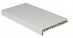 Подоконник ПВХ 300х900 ламинированный белый (шагрень) - фото 52111