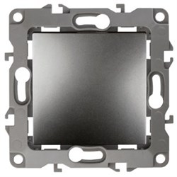 12-1101-12 ЭРА Выключатель,10АХ-250В, Эра12, графит Б0019276