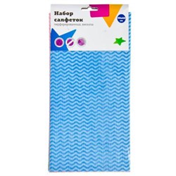 VETTA Набор салфеток из вискозы перфорир. 30х60 (6шт) 448-114