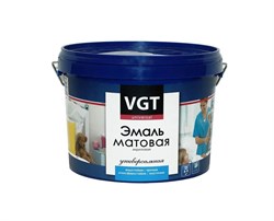 Эмаль VGT ВД-АК-1179 унив.мат.супербел.база А, 15кг 23772
