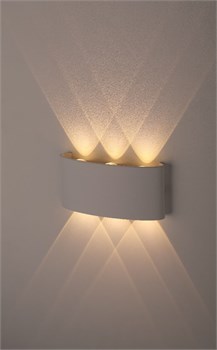 WL12 WH Подсветка ЭРА Декоративная подсветка светодиодная ЭРА 6*1Вт IP 54 белый Б0034610 - фото 67659