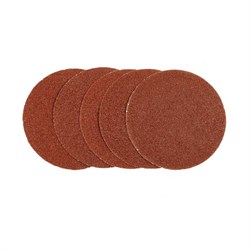 Круг абразивный под "липучку" на ворсовой основе 125мм Р60 "Бибер" (5шт) 70662
