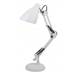 ЭРА наст.светильник N-123-Е27-40W-W белый Б0047196