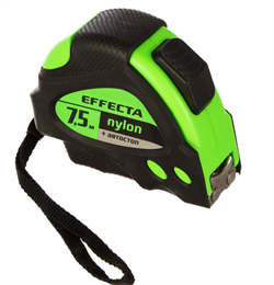 Рулетка   7,5мх25мм Fomeron "EFFECTA  NYLON"  с магнитом, автостопом, лентой нейлон (12шт/уп) 587525