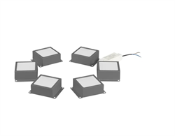 SPO-646-3-4K-S6 ЭРА Светодиодн.свет-к 36Вт 4000К 3420Лм грильято 100х100 домино металлик компл Б0062991