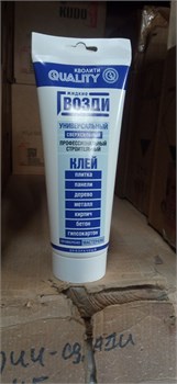 Жидкие гвозди "Quality" универсальные прозрачный туба 200мл (12шт) 7210