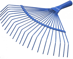 Грабли веерные проволочные порошковой окраски (22 зуба) (10) с553