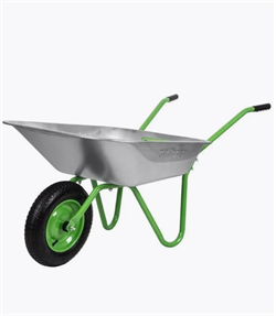 Тачка садовая одноколесная,облегченная, обьем 65л Сибртех 689615