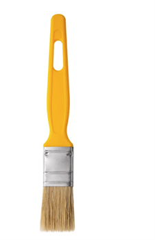 Кисть плоская    35мм  нат. щетина с пласт. ручкой  АКОР (250шт/уп) "Эксперт"140 06 035 140 06 035