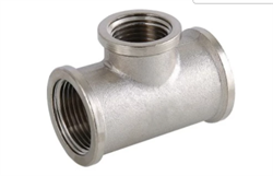 Тройник НИКЕЛИРОВАННЫЙ переходной VALFEX ВР   3/4"х1/2"х3/4" (60/10) Под заказ VF.750.N.034.012.034